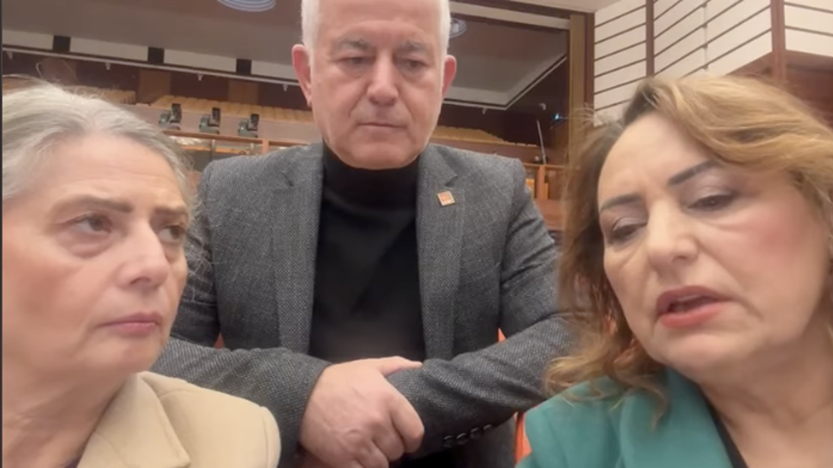 CHP Milletvekilleri Sibel Suiçmez, İsmet Güneşhan ve Müzeyyen Şevkin