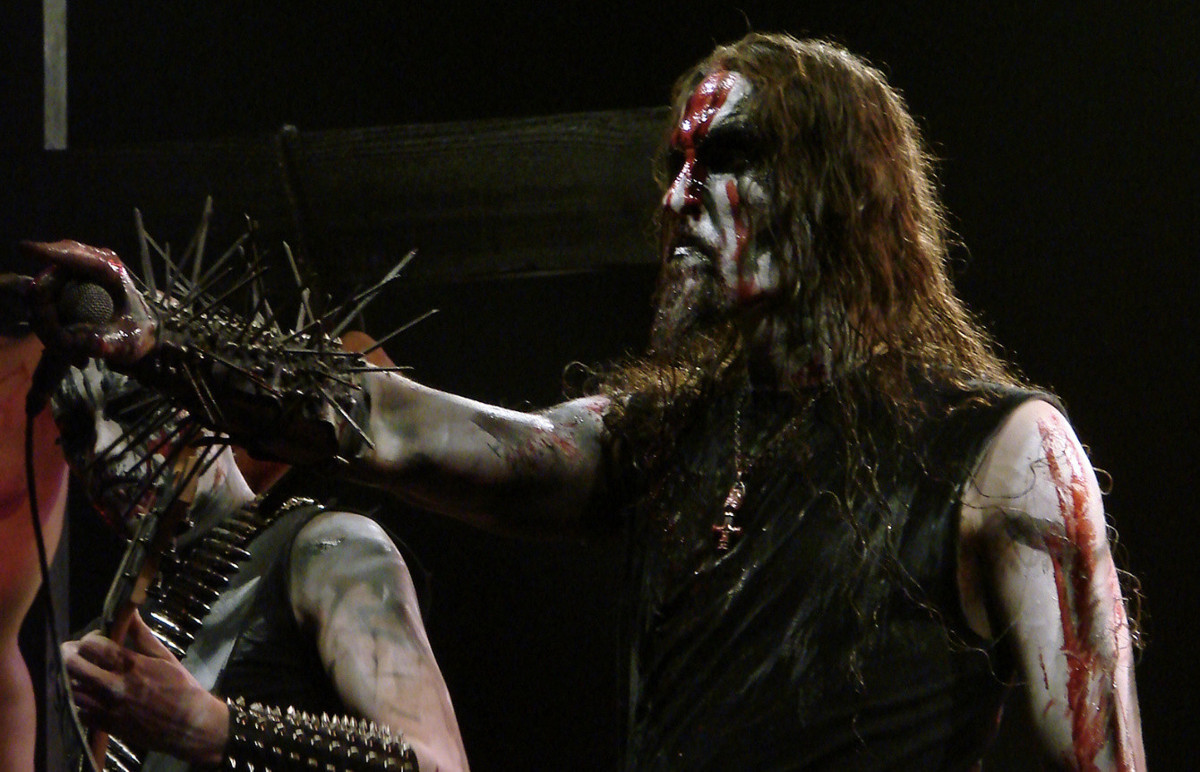 Norveçli black metal grubu Gorgoroth'un solisti Kristian Eivind Espedal (Gaahl)
