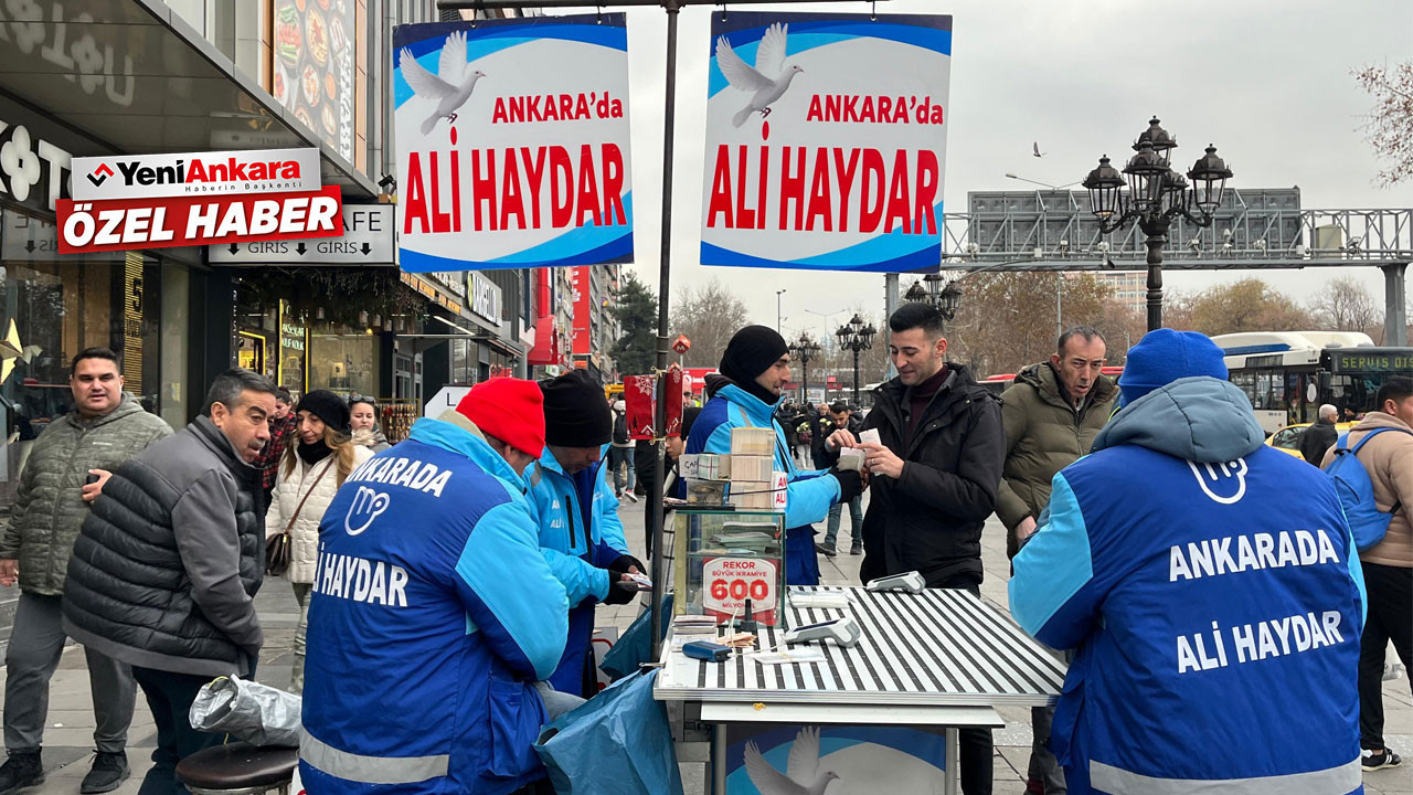 Ankara’da yılbaşı hareketliliği: Milli piyango biletleri tükendi