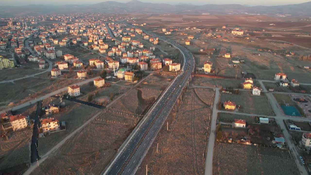 Çubuk-Şabanözü Karayolu'nda çift yol çalışmasının 1. etabı tamamlandı