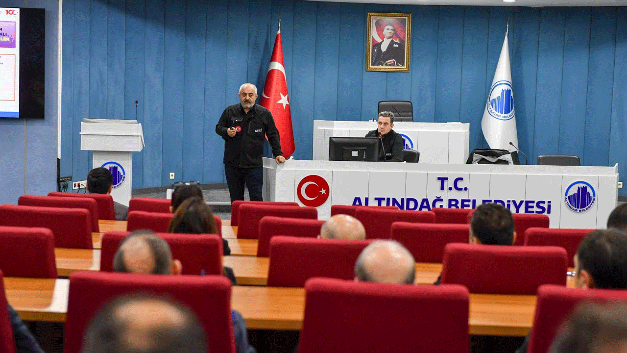 Altındağ Belediyesi, personelini afetlere karşı hazırlıyor