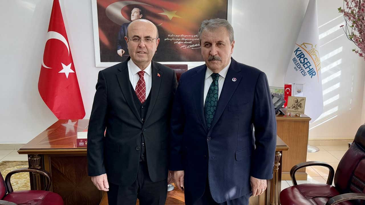 BBP Genel Başkanı Mustafa Destici, Kırşehir'deydi