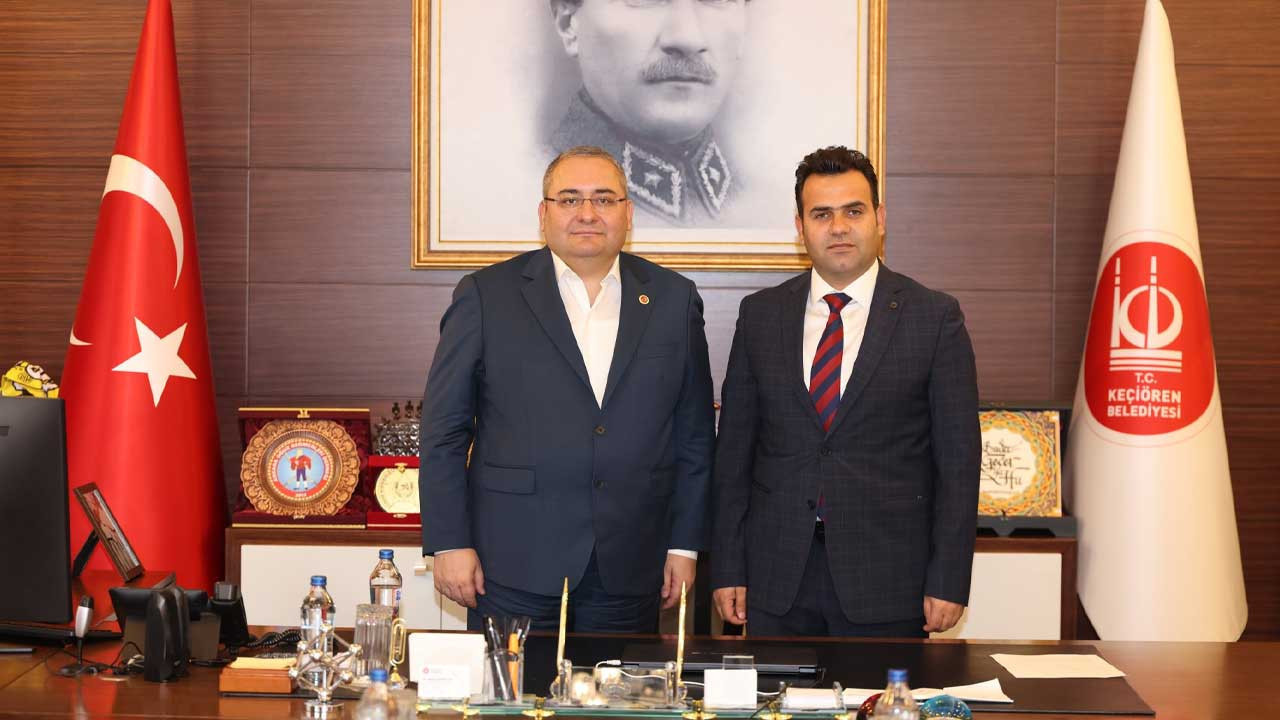 Keçiören Belediye Başkanı Özarslan’a Yeniden Refah Partisi'nden üst düzey ziyaret