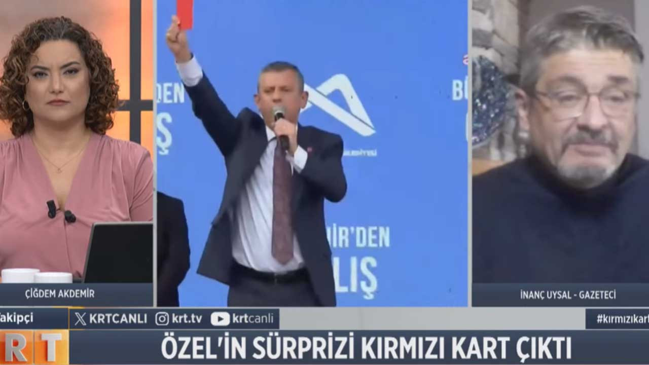 Yeni Ankara Yazarı İnanç Uysal'dan canlı yayında 'süreç' eleştirisi: "CHP’nin içinde sürecin gidişatına dair hiçbir eleştiri yok mu?"