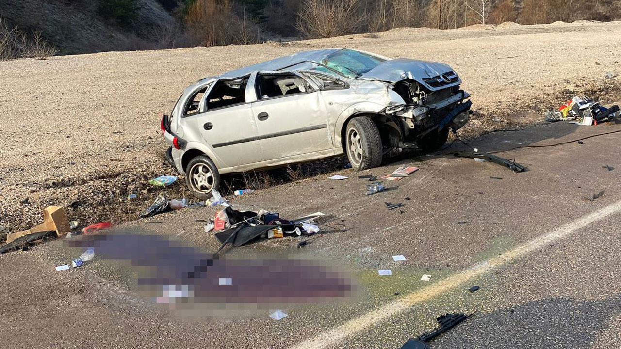 Ankara'da kontrolden çıkan araç takla attı: 1 yaralı