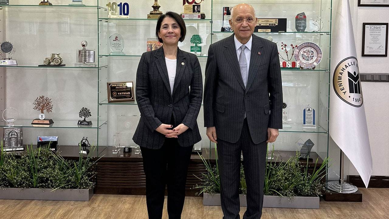 Aylin Yaman'dan Fethi Yaşar'a ziyaret: Yenimahalle’nin yeni üyesi Lokum tanıtıldı