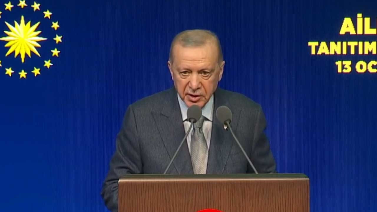 Cumhurbaşkanı Erdoğan 'Aile Yılı Tanıtım Programı'nda Ankara'dan müjdeyi verdi: 2 yeni oluşum!