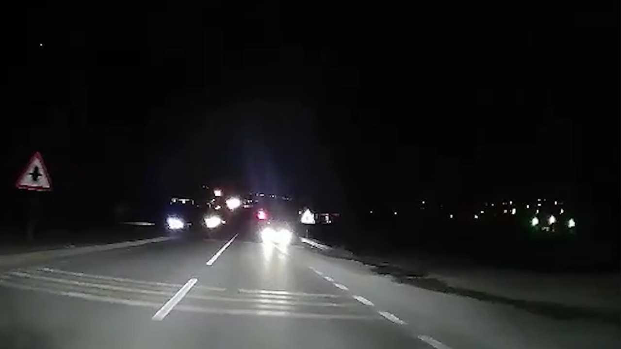 Kırıkkale’de ters yönde araç kullanan sürücüye para cezası