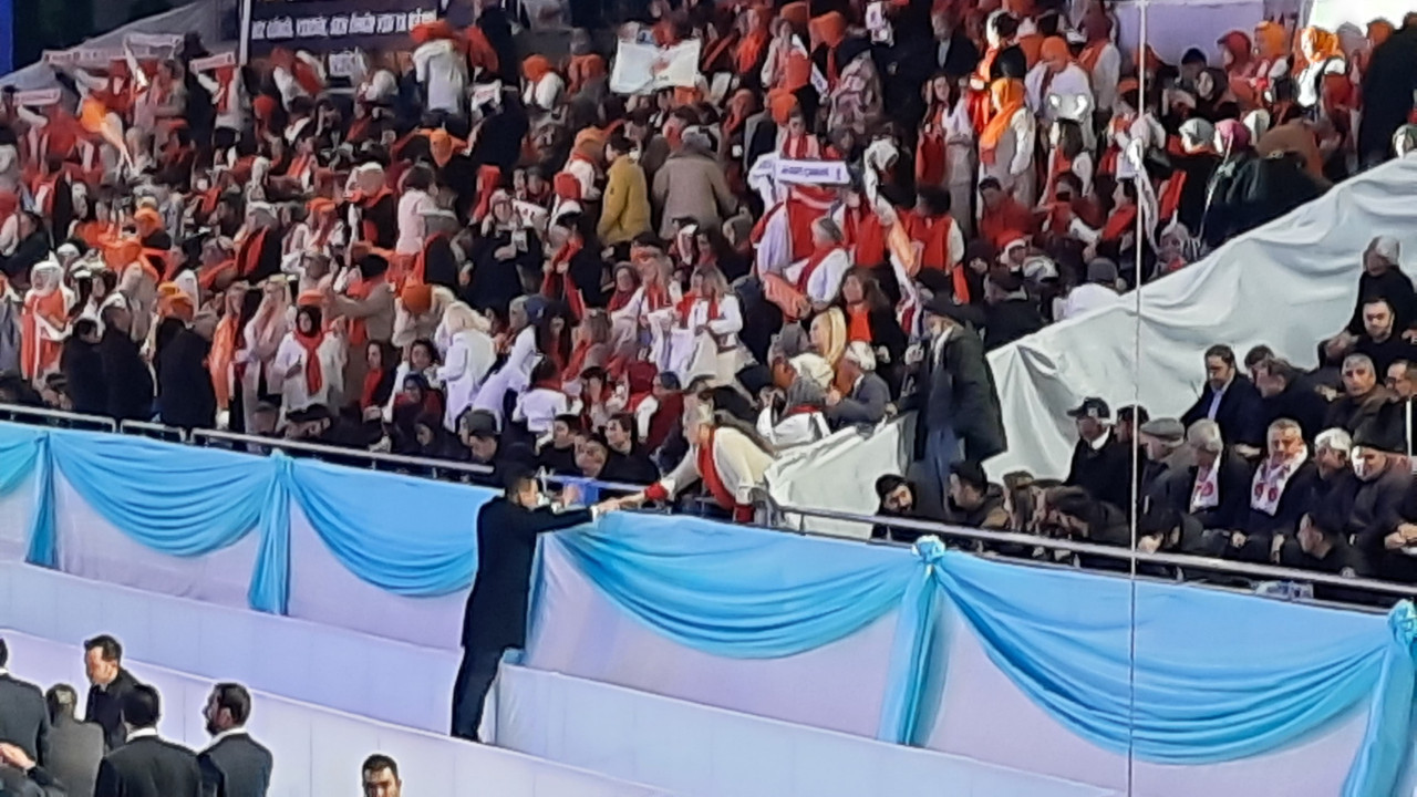 AK Parti Ankara Kongresinde Osman Gökçek'e büyük ilgi!