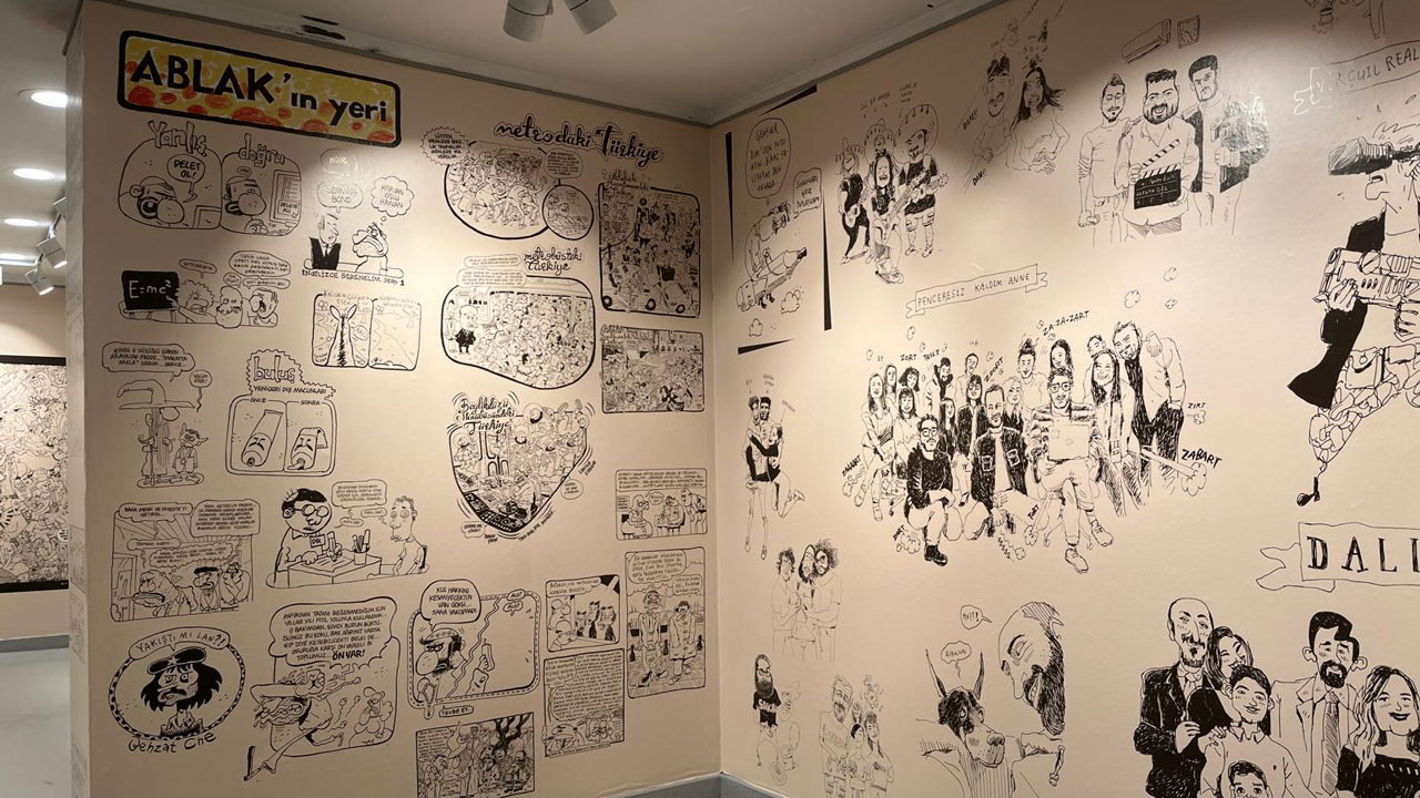 Sanat ve mizah Çağdaş Sanatlar Merkezi’nde buluştu: 'Emrah Ablak Buradaydı'