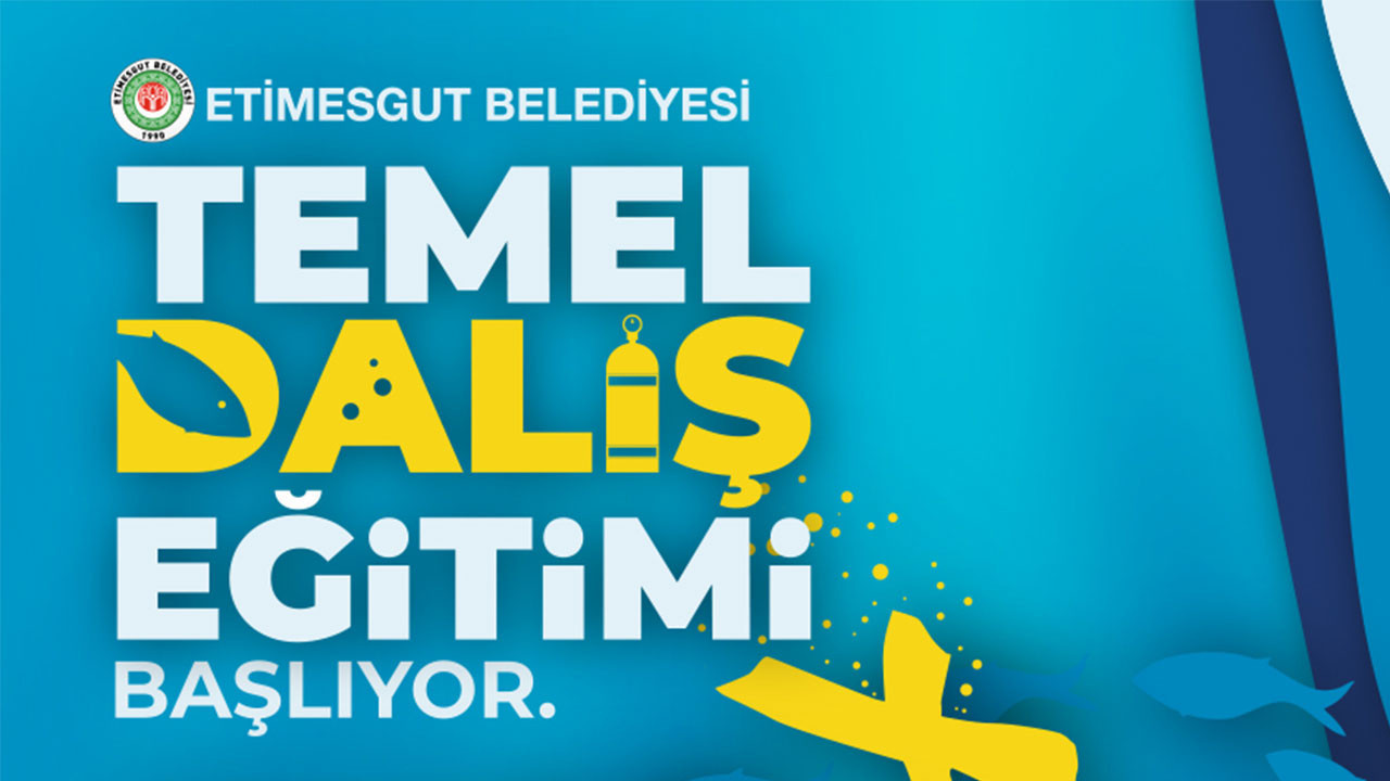 Etimesgut Belediyesi Temel Dalış Eğitimleri vermeye hazırlanıyor
