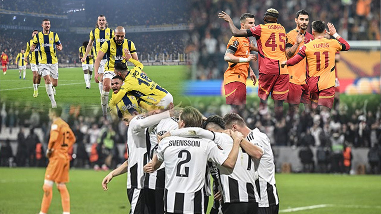 Avrupa'da Türk gecesi: Galatasaray, Fenerbahçe ve Beşiktaş aynı anda sahada! | İşte tüm detaylar...