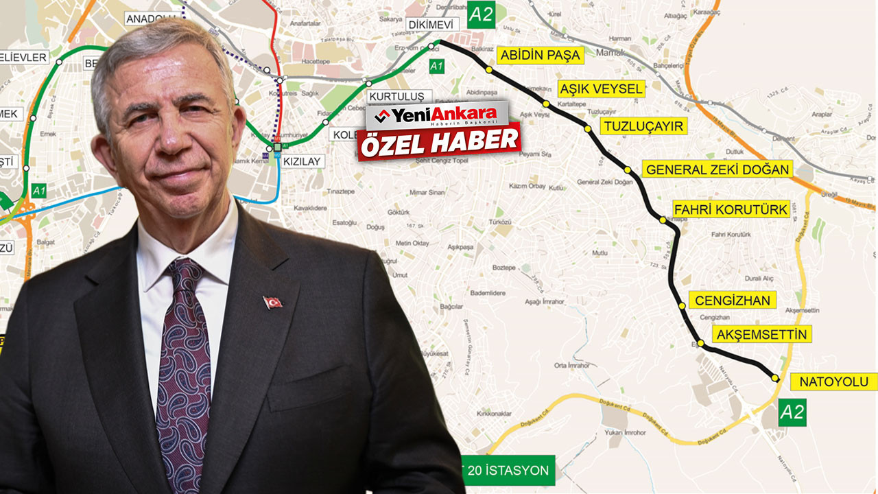 Ankara Mamak Metrosunda ihaleyi kazanan Gülermak'tan açıklama