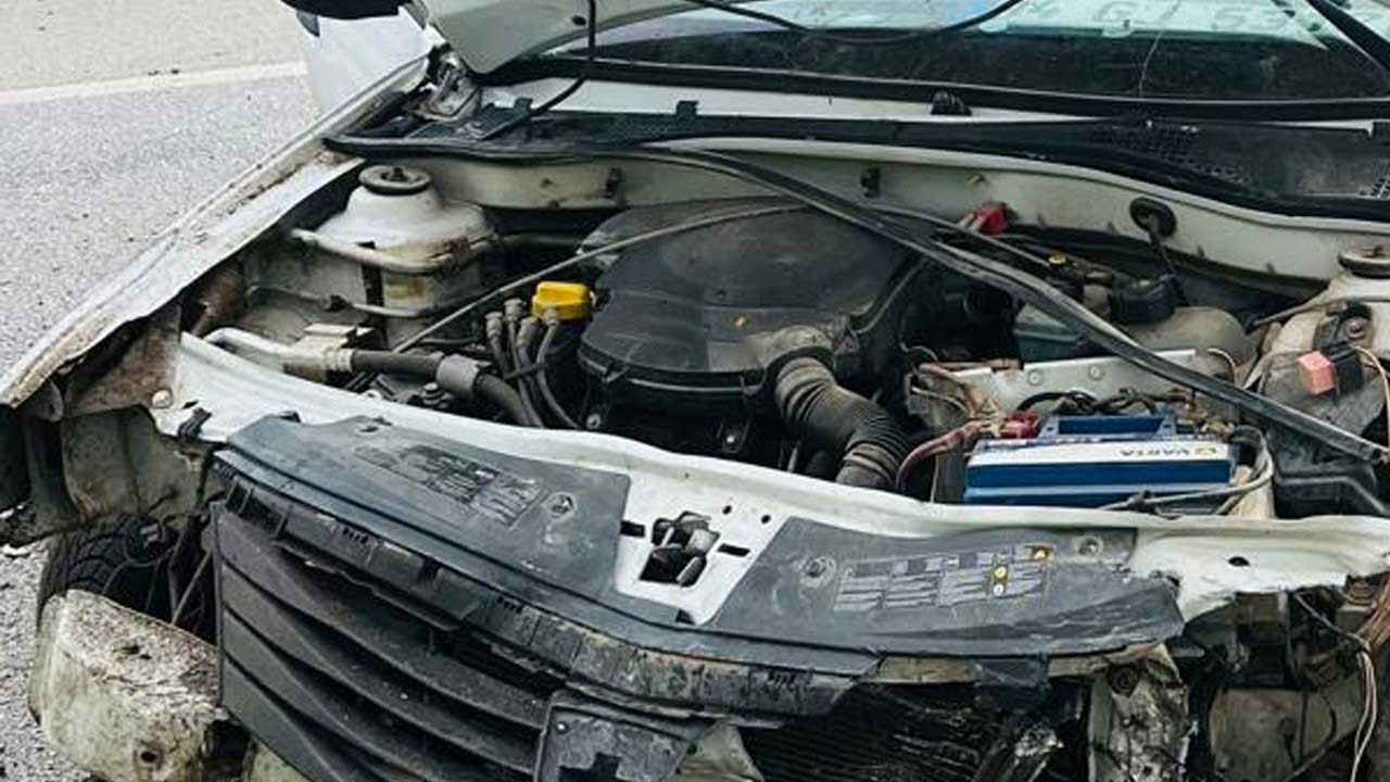 Kırıkkale’de alkollü sürücü kaza yaptı: 2 yaralı