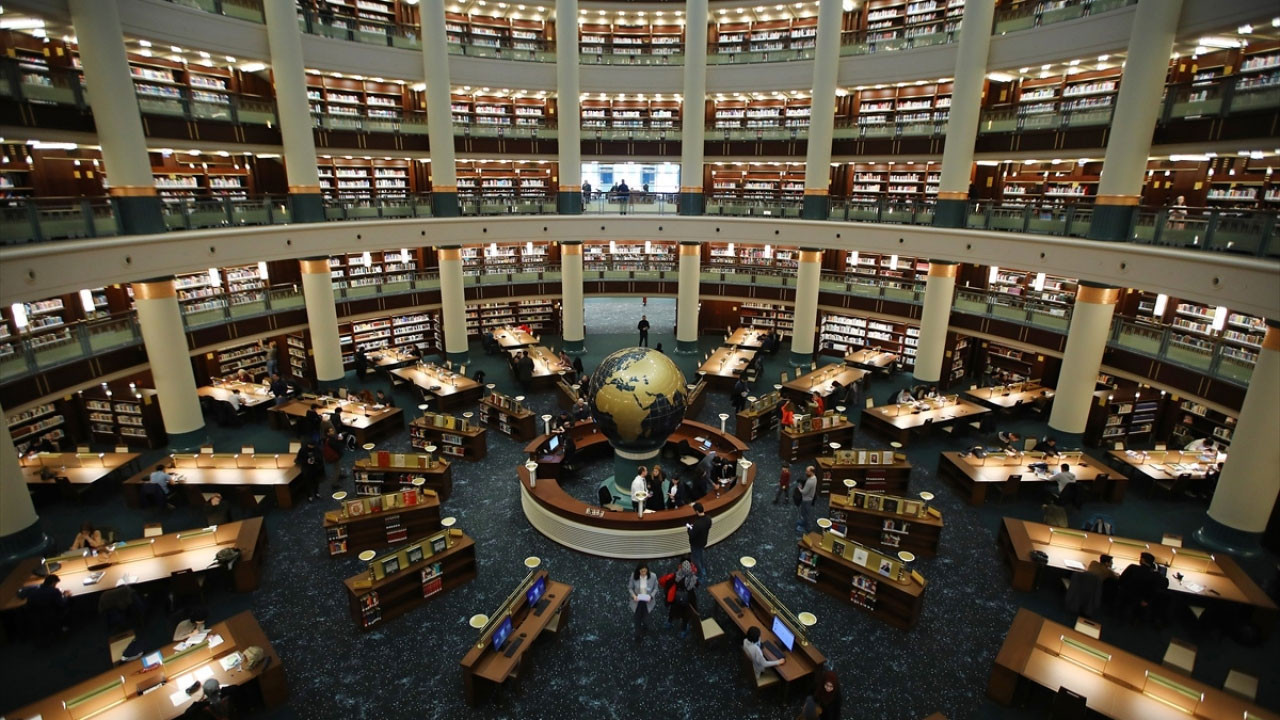 Ankara'nın en büyüğü: Cumhurbaşkanlığı Millet Kütüphanesi 5 yaşında