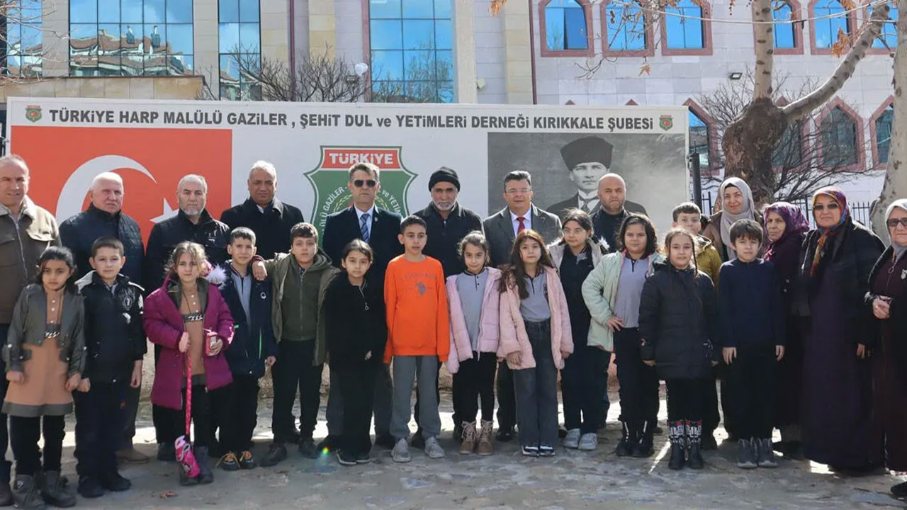 Kırıkkaleli çocuklardan 'Şehitlere Vefa Projesi'