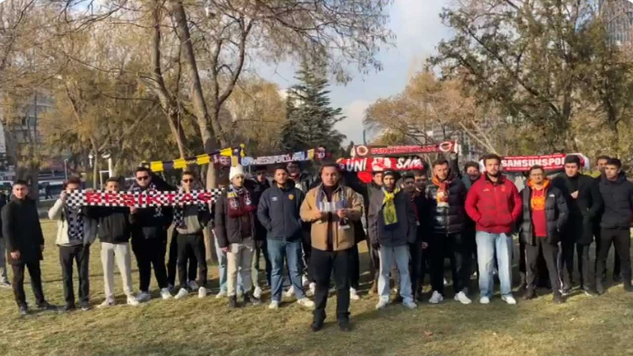 Ankara’da taraftar gruplarından Öcalan tepkisi: “Yeni çözüm sürecinin ve ihanetin karşısındayız”