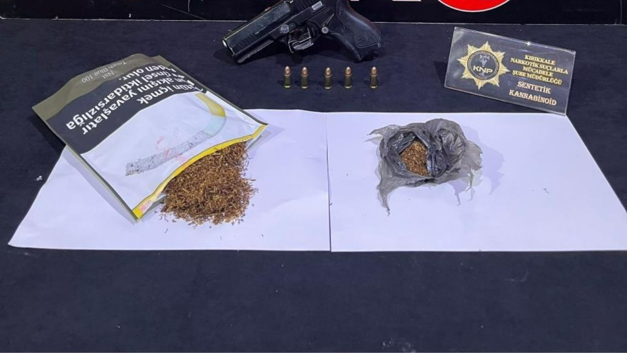 Kırıkkale'de uyuşturucuyla mücadele