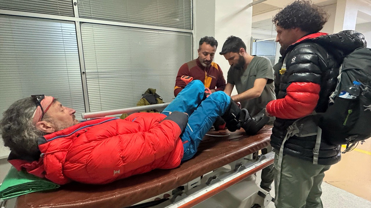 Artos Dağı'nda mahsur kalan dağcılar kurtarıldı