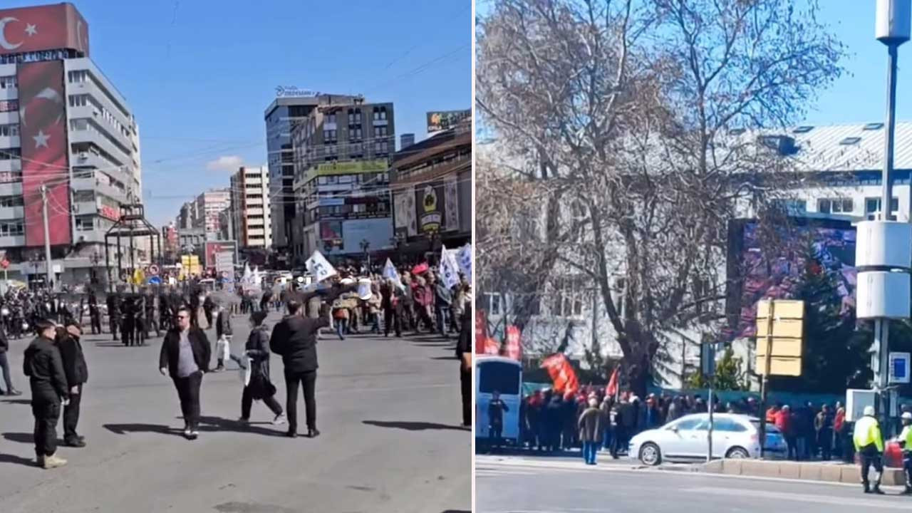 Ankara'da Valilik yasağına rağmen İmamoğlu'na destek eylemleri sürüyor