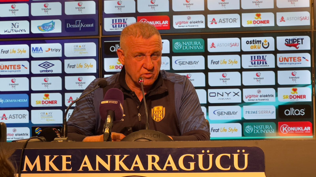 MKE Ankaragücü Teknik Direktörü Bakkal: Üst üste amatörce goller yedik!