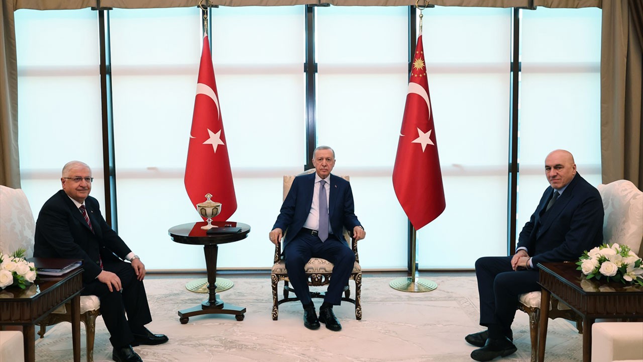 Cumhurbaşkanı Erdoğan, İtalya Savunma Bakanı Crosetto ile görüştü!