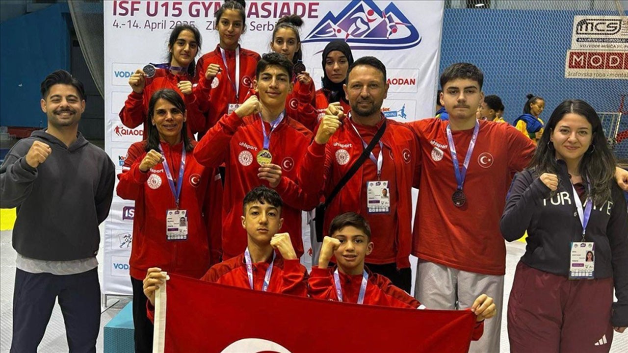 Milli sporcular, Dünya Okul Sporları Oyunları’na damgasını vurdu