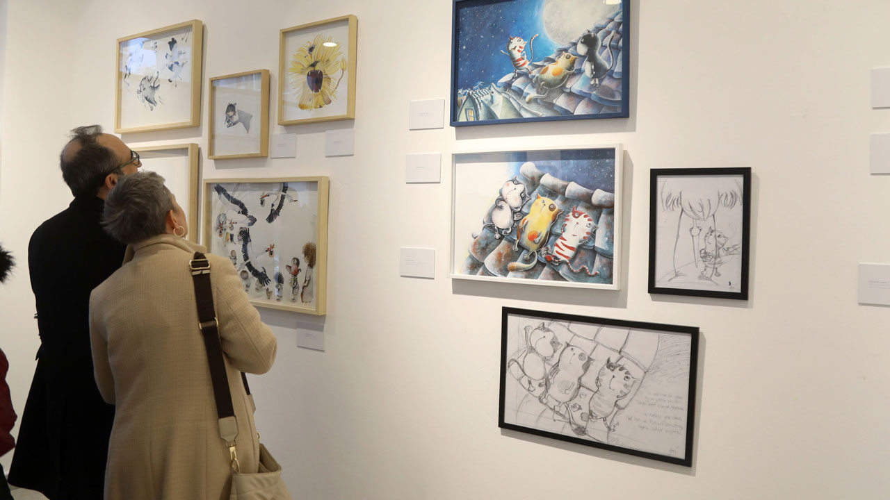 “Zamanın Kanatları” Çankaya’da sanatseverlerle buluştu