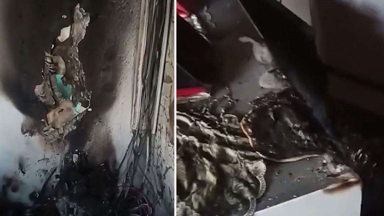 Kırıkkale’de okulda yangın panik yarattı