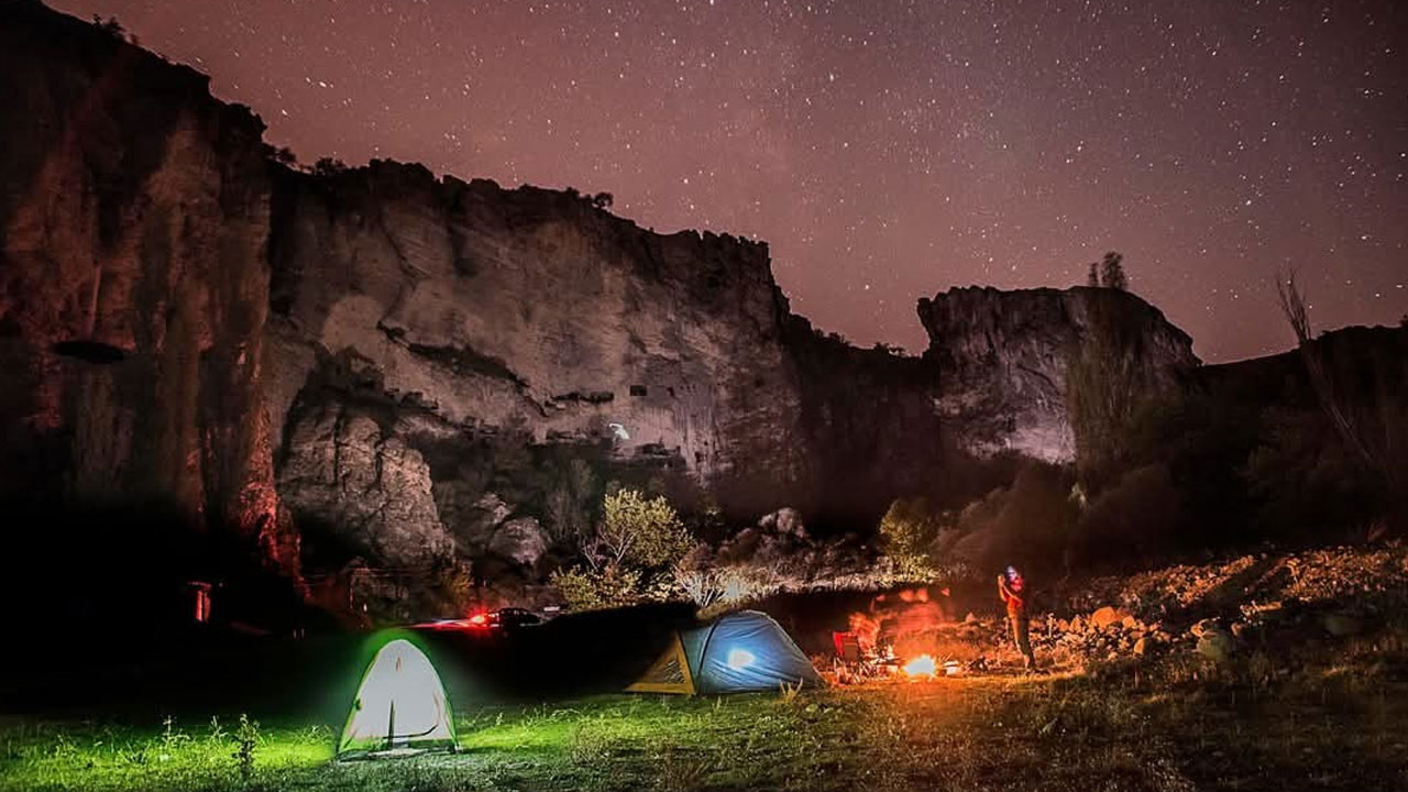 Ankara Güdül'de bulunan doğa harikası turistlerin gözdesi oldu!