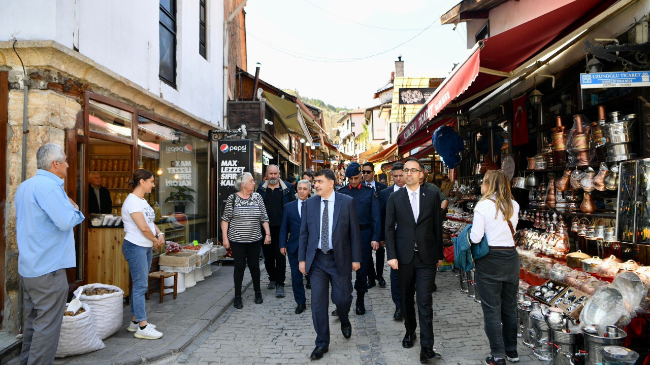 Ankara Valisi Şahin, Beypazarı'nda incelemelerde bulundu