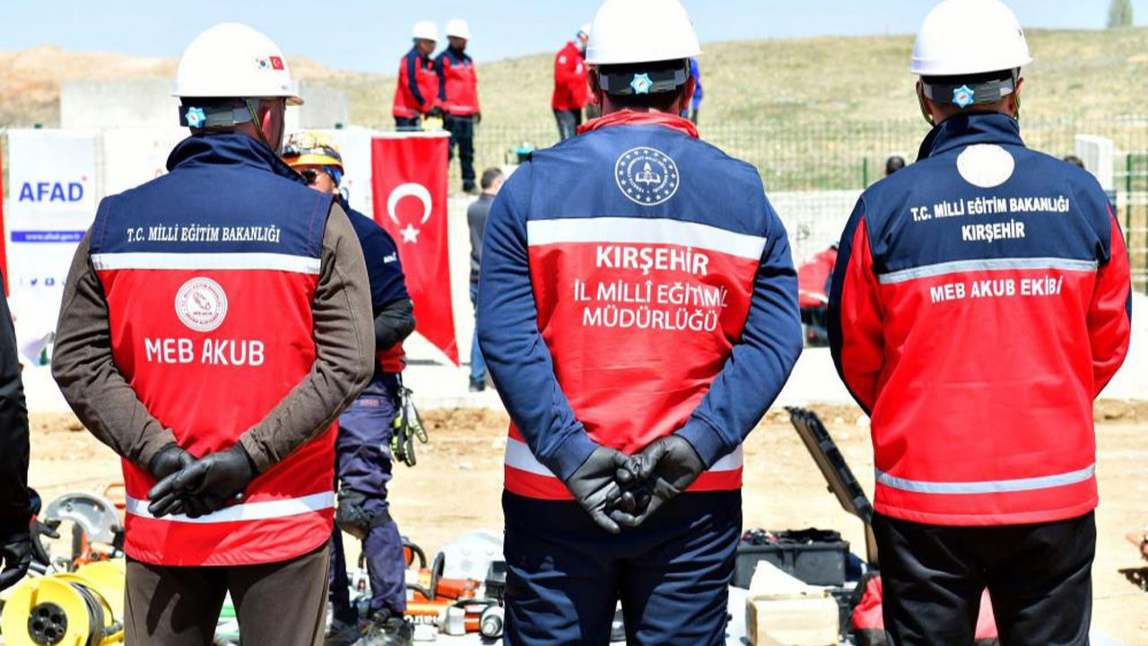 Kırşehir'de MEB AKUB ekibinden nefes kesen tatbikat