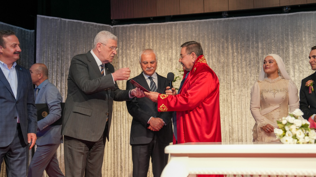 Eski İYİ Partililer Ankara Gölbaşı'ndaki nikâhta buluştu