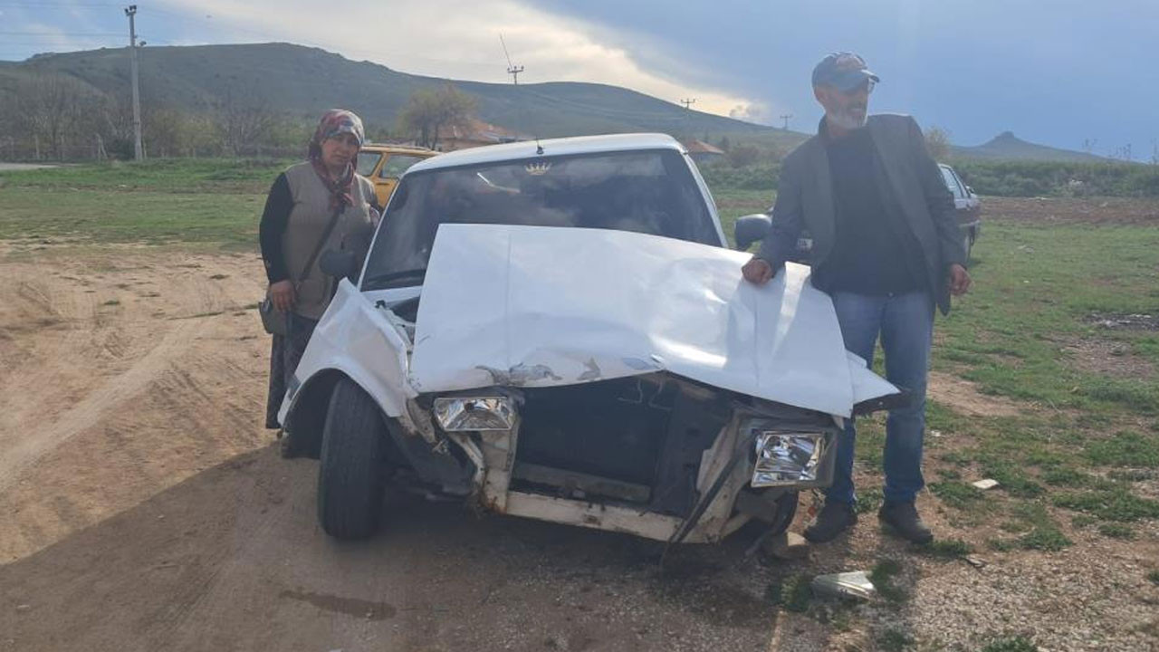Kırşehir'in fenomen muhtar adayı Aydın Battal trafik kazası geçirdi