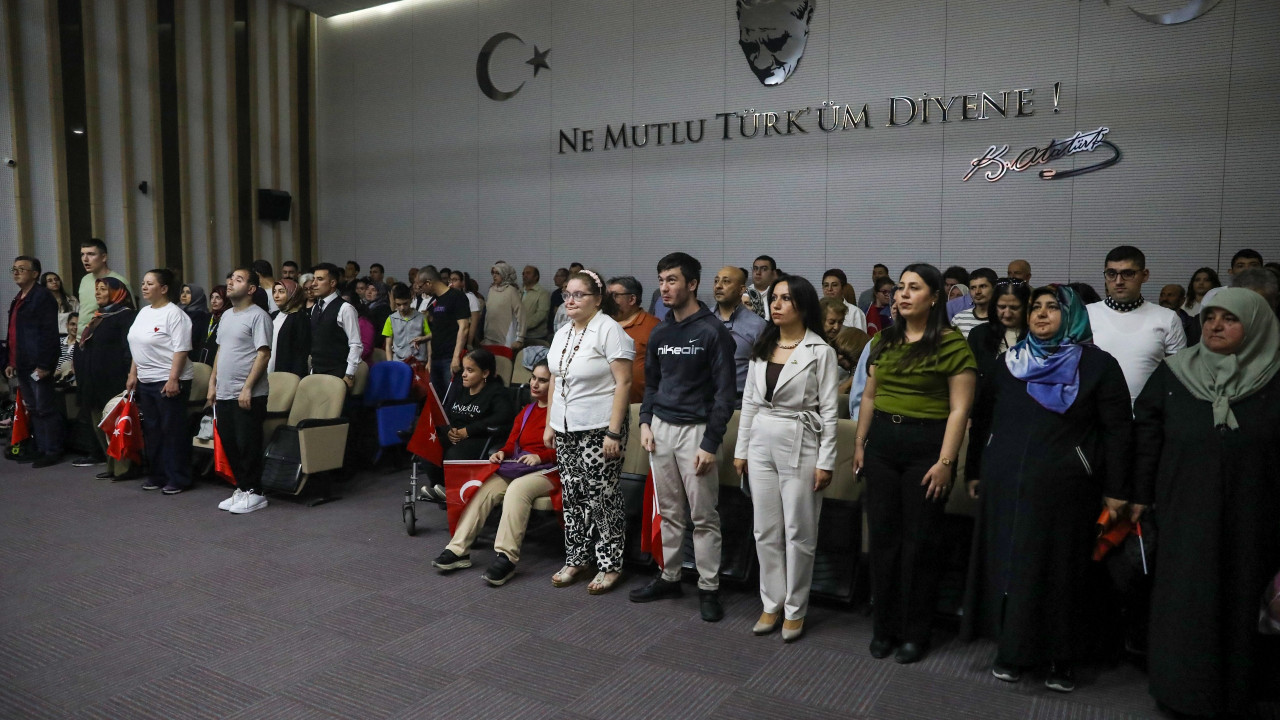 Etimesgut Engelsiz Yaşam Merkezi'nde 23 Nisan coşkusu