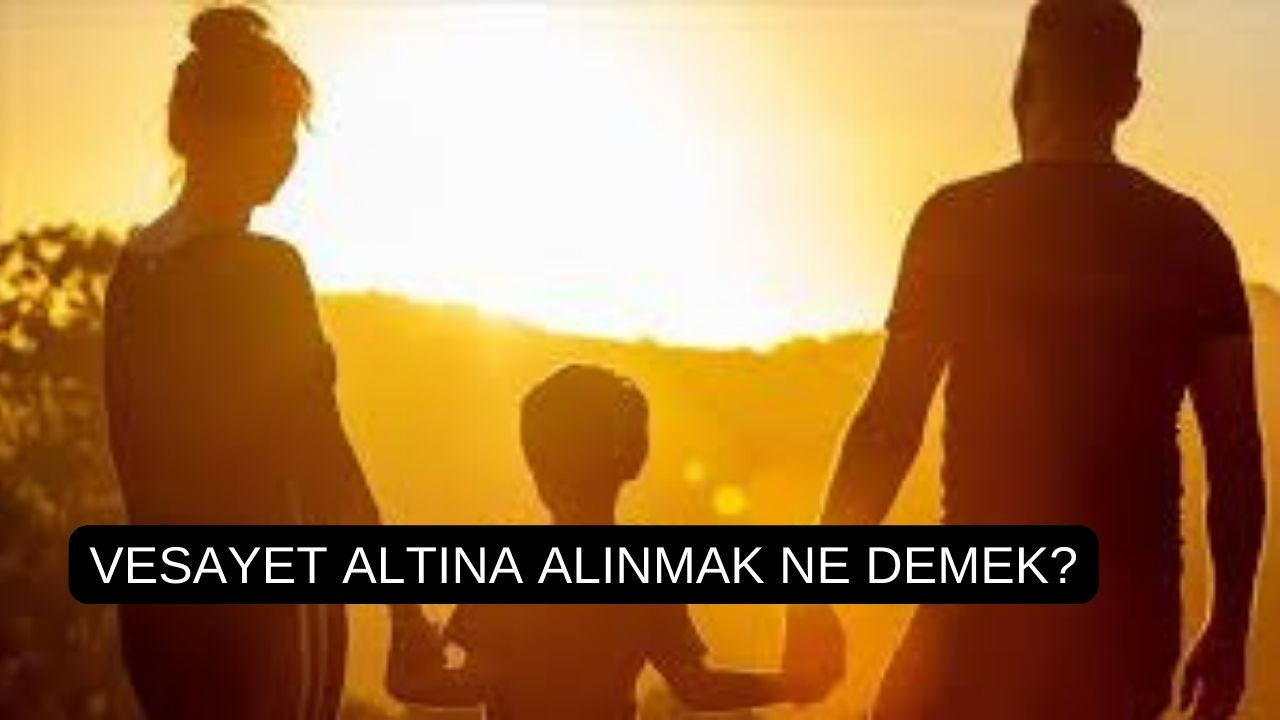 Vesayet altına alınmak ne demek?