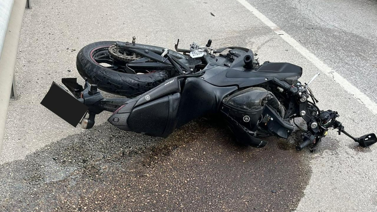 Kırıkkale'de kaza! Motosiklet otomobille çarpıştı