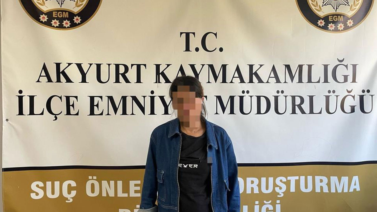 Ankara’da 22 yıl hapis cezası bulunan kadın zanlı yakalandı