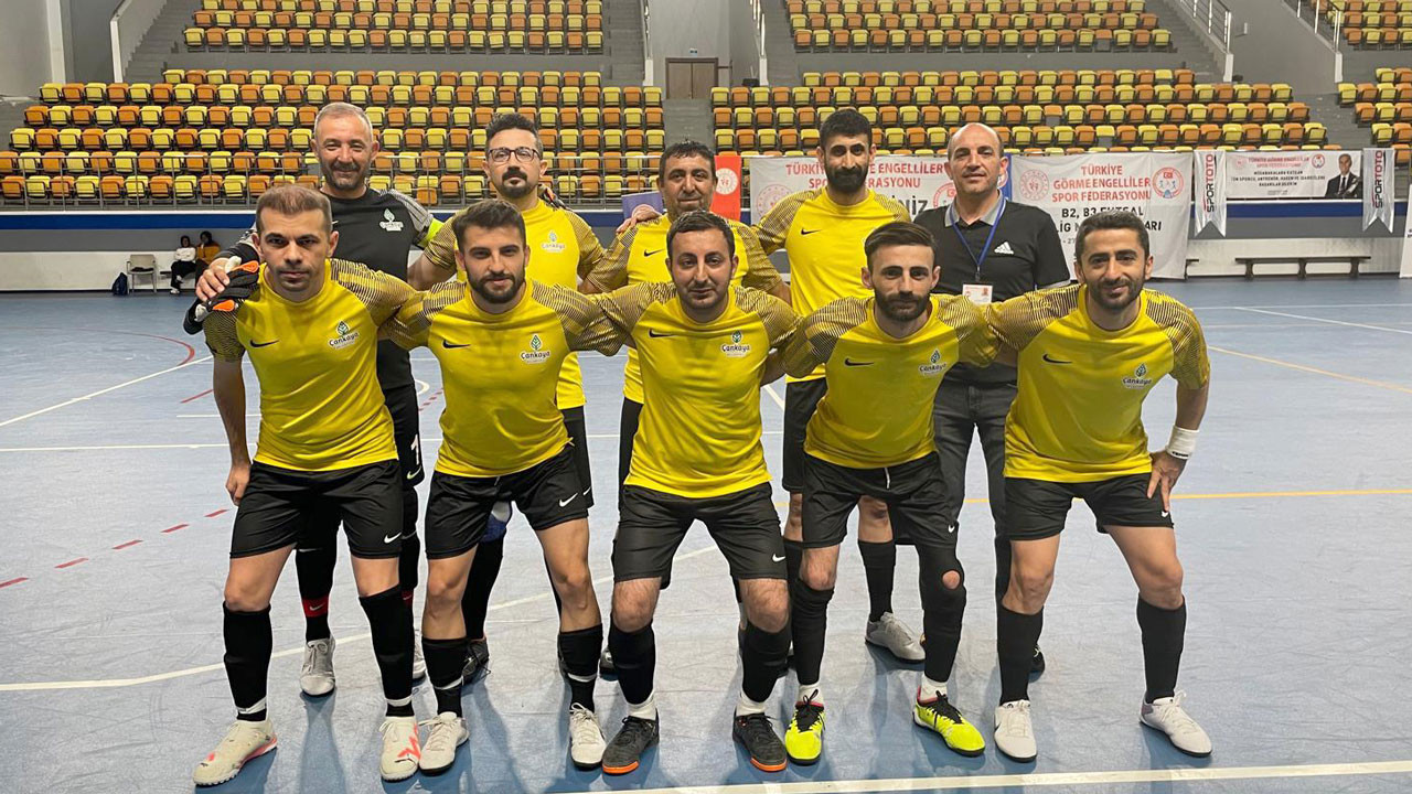 Futsal’da zirve Çankaya’nın! Çankaya Belediyesi GESK ilk yarıyı lider kapattı