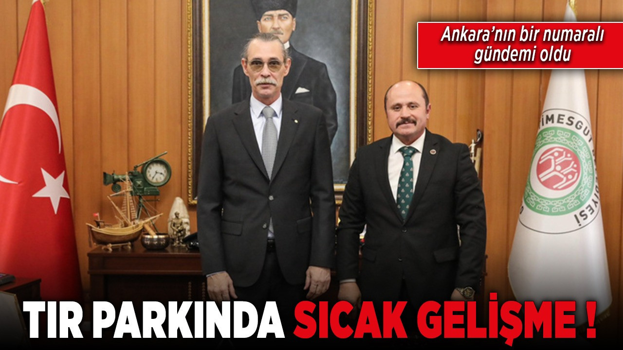 Etimesgut Belediye Başkanı Beşikcioğlu'ndan Yapracık'taki TIR Parkı'na ilişkin açıklama!