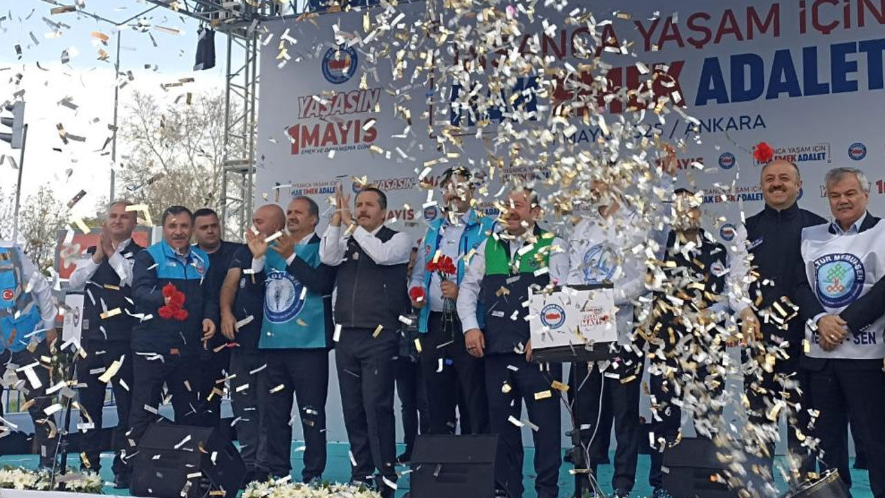 Ankara'da konuşan Memur-Sen Genel Başkanı Yalçın'dan 3600 ek gösterge açıklaması