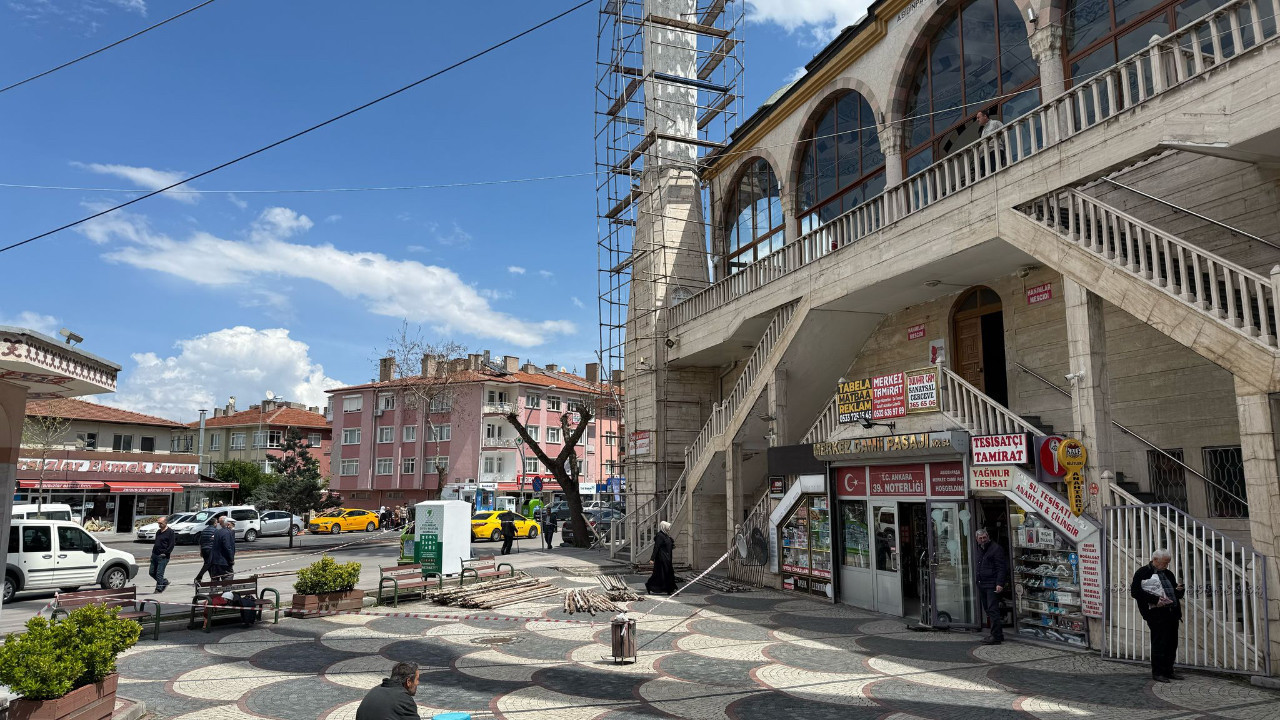 Ankara'da 41 yıl önce yapılan cami bakıma alındı!