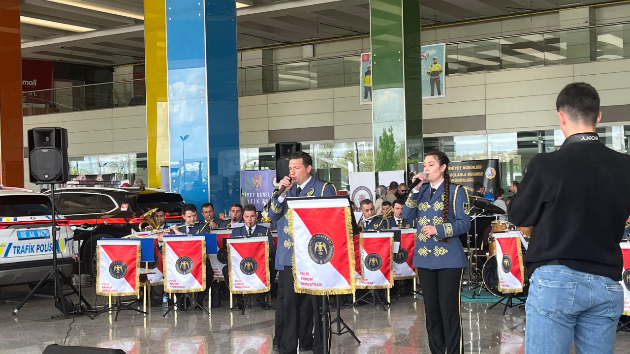 Trafik haftası Ankamall’de renkli etkinliklerle kutlandı