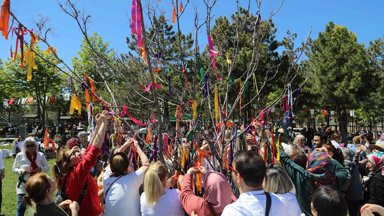 Çankaya’da Hıdırellez pikniği renkli görüntülere sahne oldu