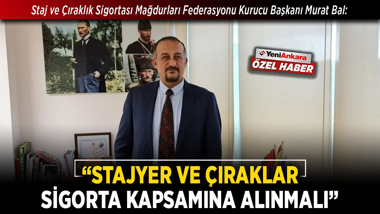 İş Sağlığı ve Güvenliği Haftası'nda uzman uyarısı: "Stajyer ve çıraklar sigorta kapsamına alınmalı"