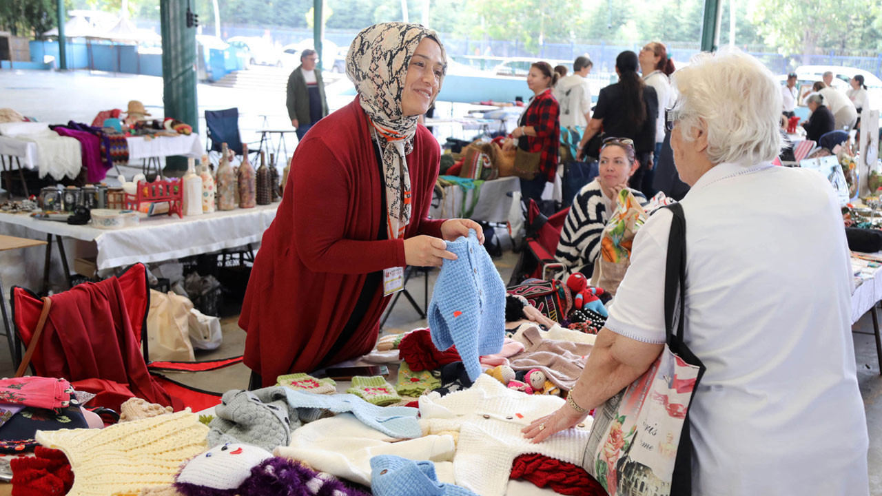 Çankaya'da 'Kadın Emeği Pazarı' ziyaretçilerini bekliyor