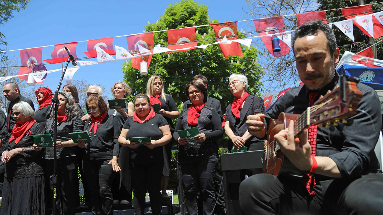 Çankaya’da engel tanımayan yetenekler sahne aldı