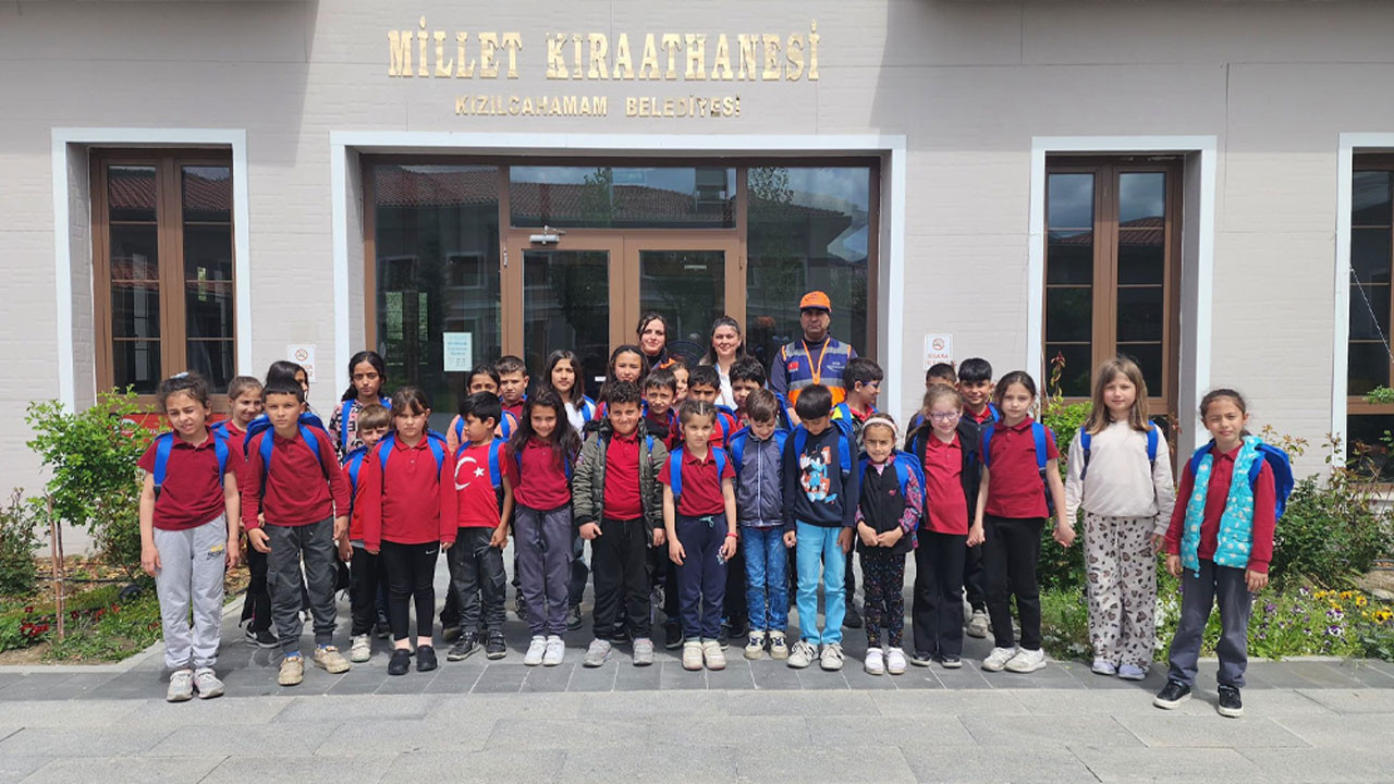 Miniklere afet eğitimi: Kızılcahamam’da bilinçli nesiller yetişiyor