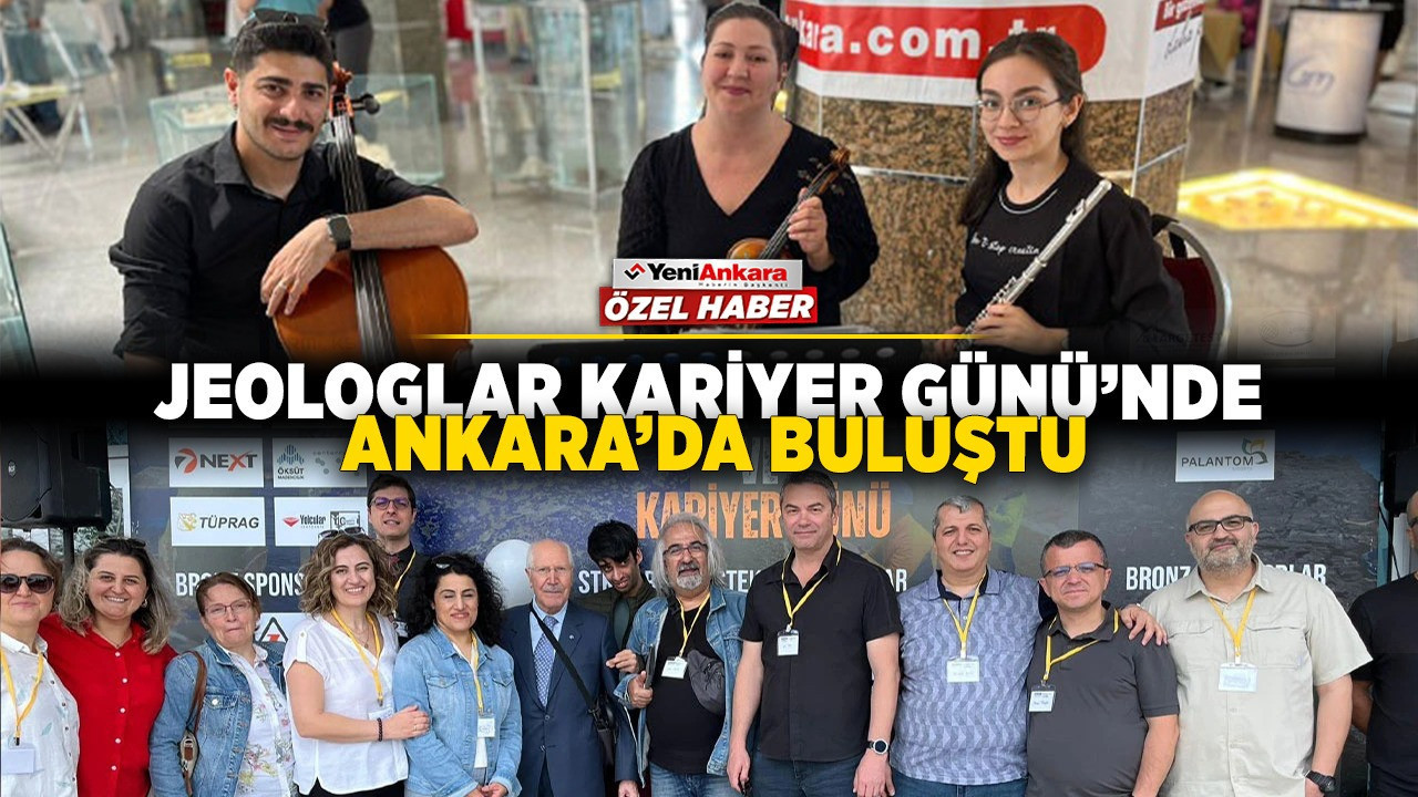 Jeologlar, Kariyer Günü’nde Ankara'da buluştu