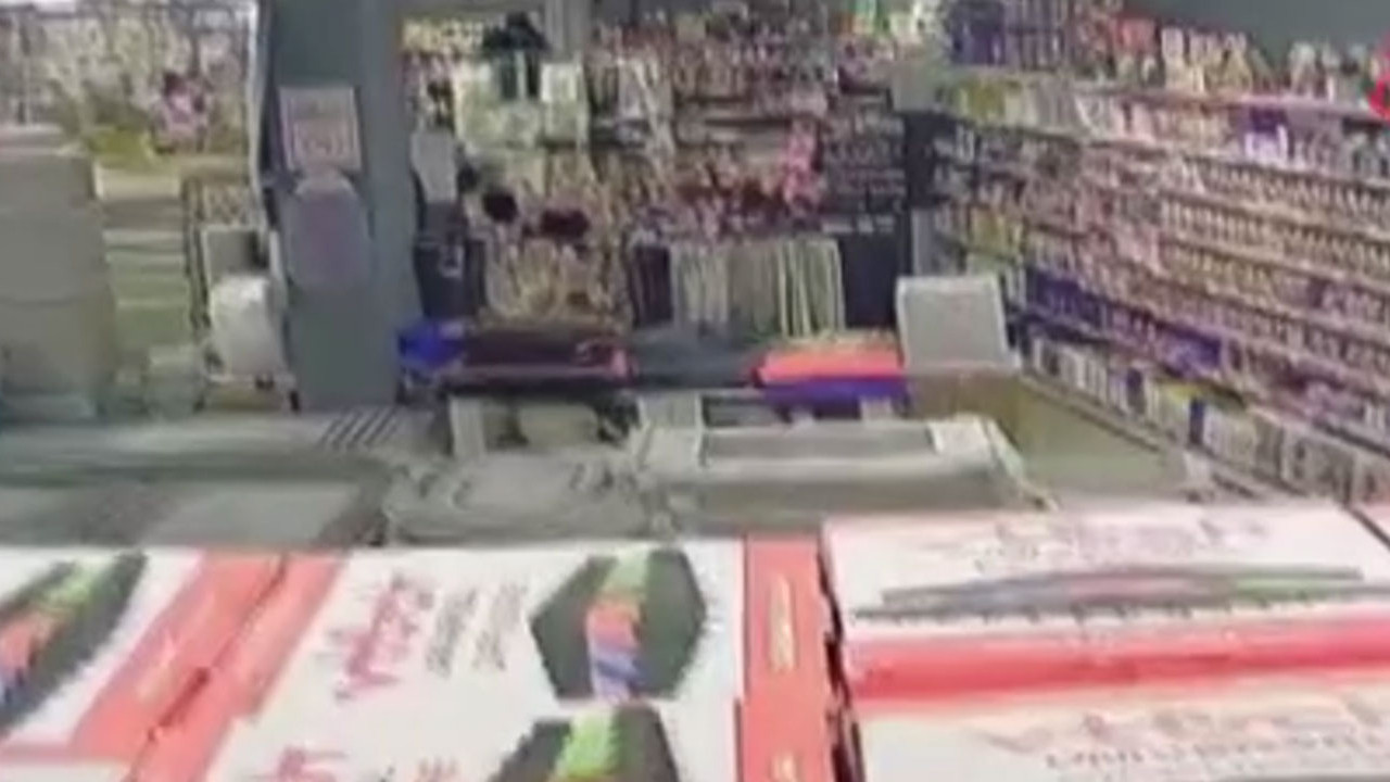 Konya’daki 5,2’lik deprem Ankara’da hissedildi: Mağazada panik anları kamerada